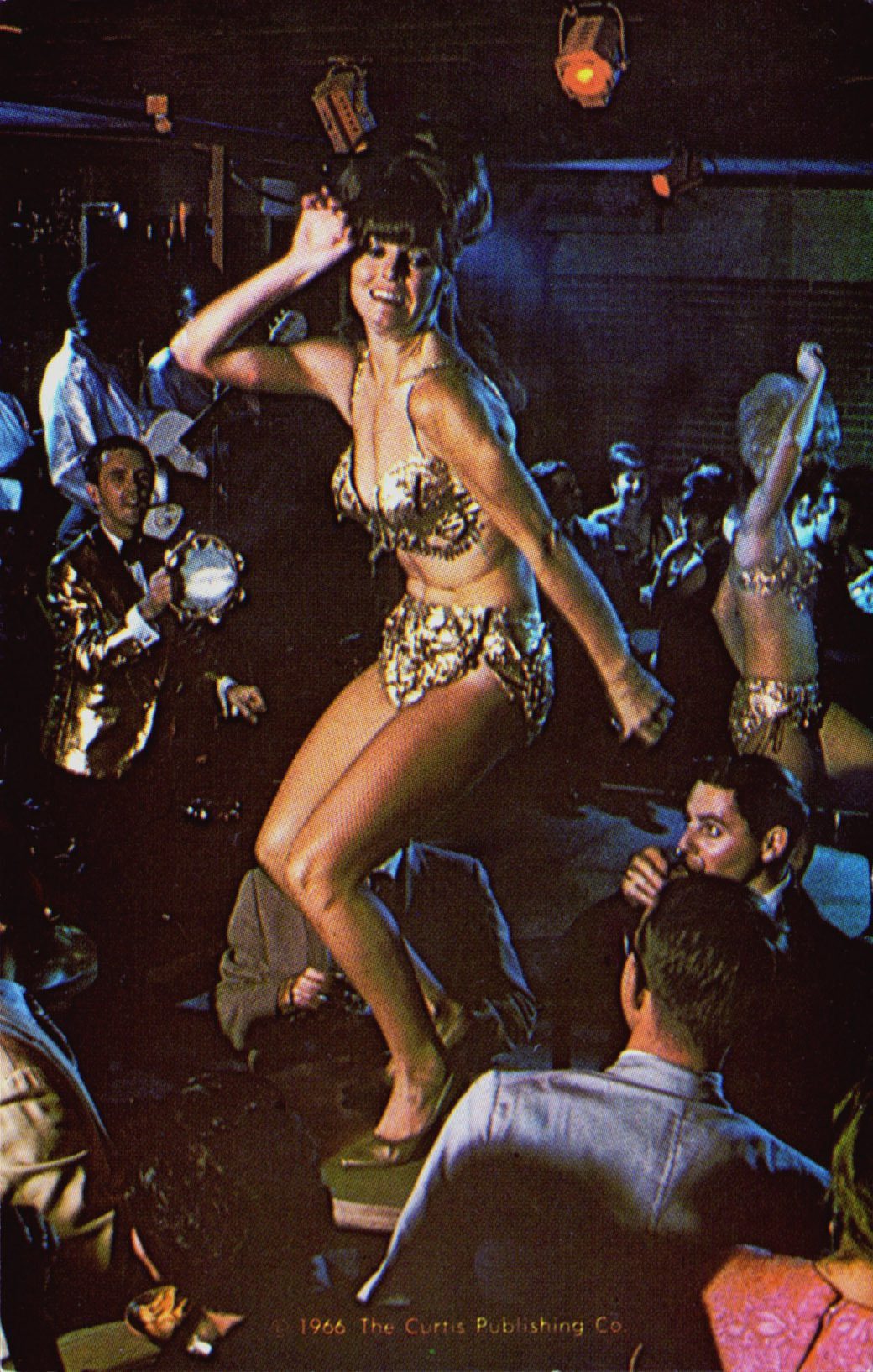 007 ½ Go Go Night Club, Shelborne Hotel, Miami Beach, Florida, 1966 postcard