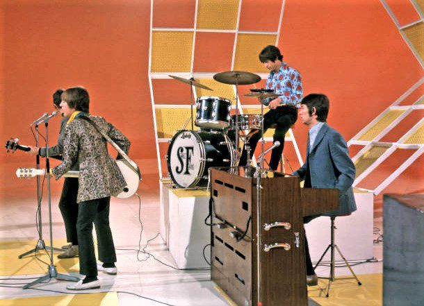 1967 Small Faces performing on TV in London