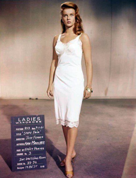 Ann Margret wardrobe test for state Fair 1962