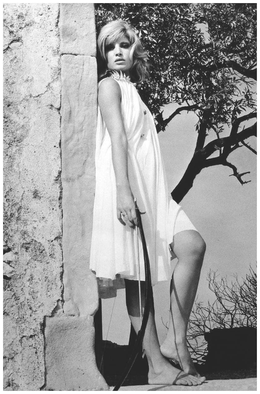 Monica Vitti in the film Modesty Blaise 1966