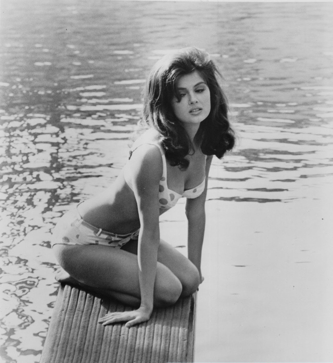 Pamela Tiffin in a promotional photo for the film Harper (1966)