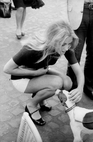 Sharon Tate in Cannes, 1968