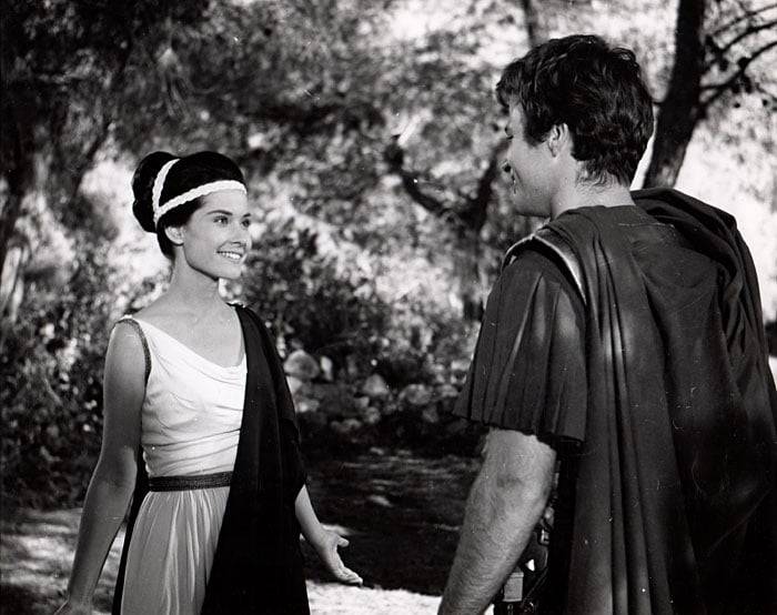 Diana Baker - Barry Coe (The 300 spartans) 1962