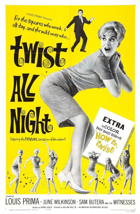 Twist all Night - June Wilkinson - 1961