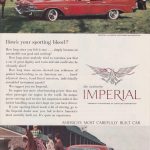 1960 advertisement for Imperial by Chrysler.