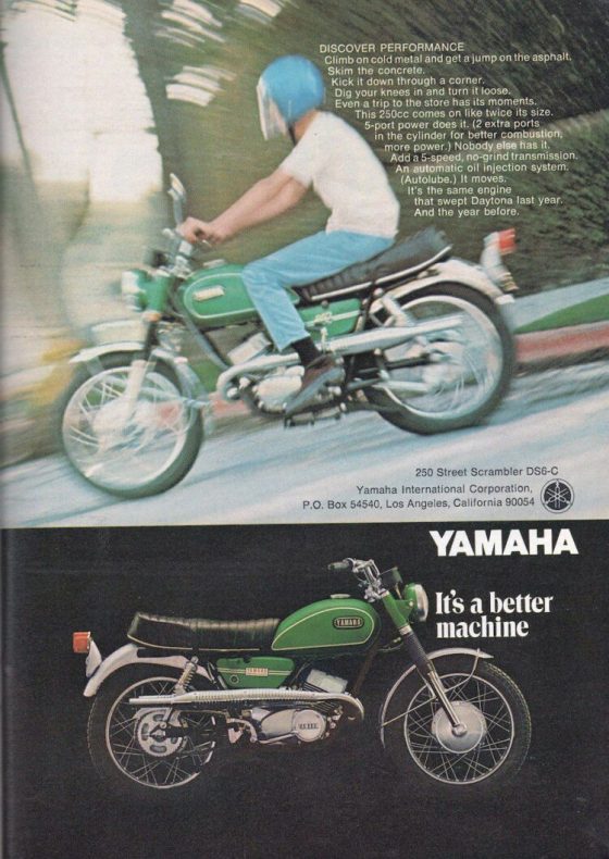 1969 Yamaha - The 60's