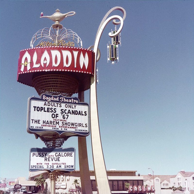 Aladdin Las Vegas 1967