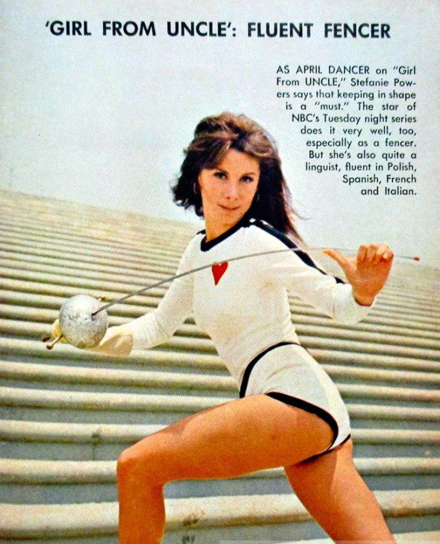 Stefanie Powers as The Girl from U.N.C.L.E., 1966