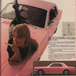 Wear a Mustang to Match Your Lipstick – Tussy & Ford 1966 Ad