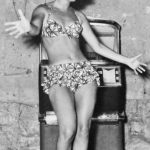 Bikini Girl Dancing near a jukebox