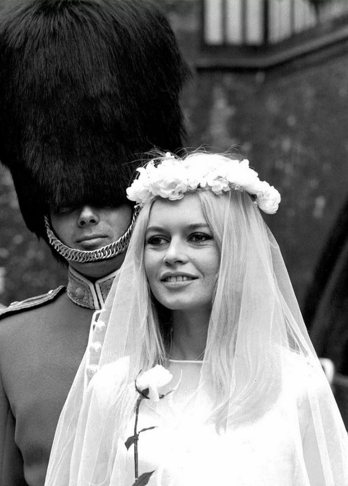Brigitte Bardot during the filming of Two weeks in September, 1966