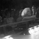 Marilyn watches Frank Sinatra perform in Las Vegas with Elizabeth Taylor & Dean Martin (Sep 1961)