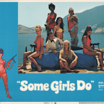 Richard Johnson, Daliah Lavi, Beba Loncar, and Sydne Rome in Some Girls Do (1969)