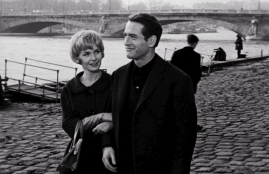 Paul Newman & Joanne Woodward in Paris Blues (1961)