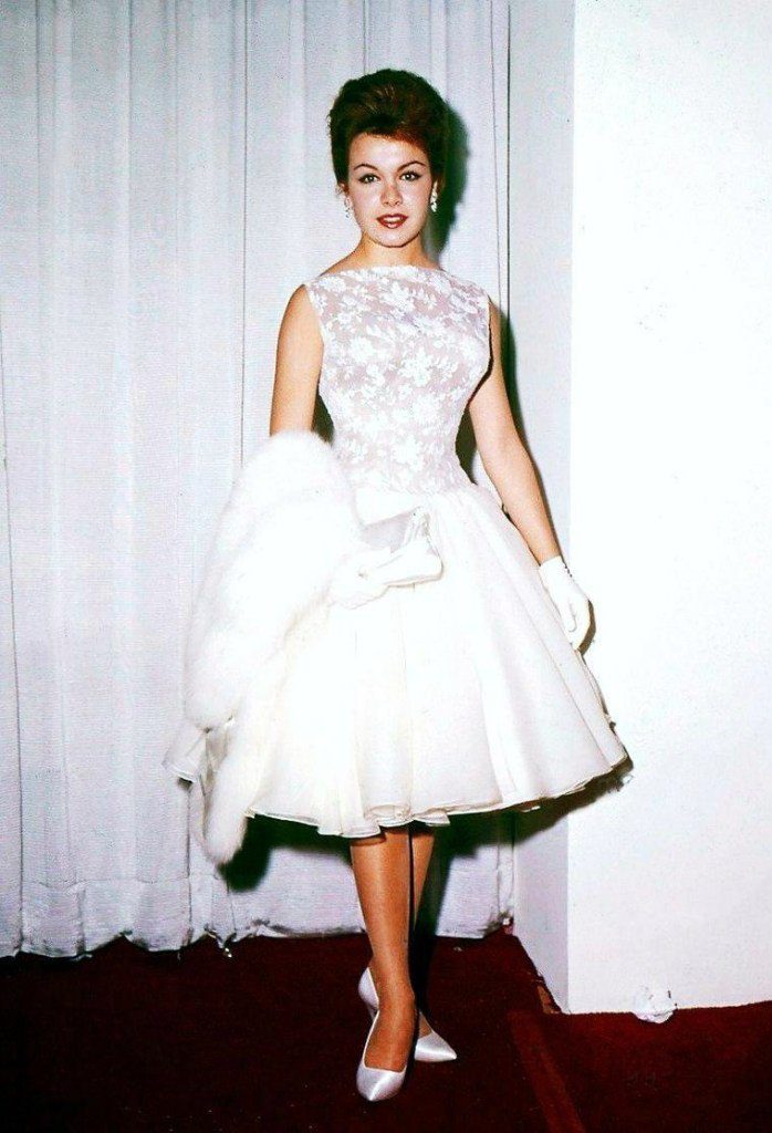 Annette Funicello all dressed to go out
