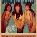 Ronettes concert poster