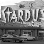 Stardust, Las Vegas, November 1965. “Muhammad Ali (Cassius Clay) Training Here Daily from 1 PM.” Photo by Gerry Cranham.