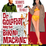 Vincent Price, Susan Hart, Dwayne Hickman, and Jack Mullaney in Dr. Goldfoot and the Bikini Machine (1965)