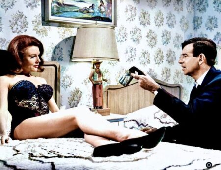 Walter Matthau and Elaine Devry in A Guide for the Married Man (1967).