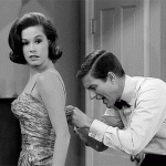 Mary Tyler Moore and Dick Van Dyke in The Dick Van Dyke Show (1961)