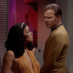 William Shatner and France Nuyen in Star Trek (1966)