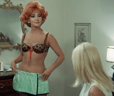 Ewa Aulin and Gina Lollobrigida in Plucked (1968)