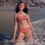 Bikini on the beach by Bunny Yeager 1960s