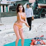 Raquel Welch, Robert Wagner : production still from Ken Annakin’s The Biggest Bundle of Them All (1968)
