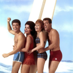 Frankie Avalon, Annette Funicello, John Ashley, and Deborah Walley in Beach Blanket Bingo (1965)