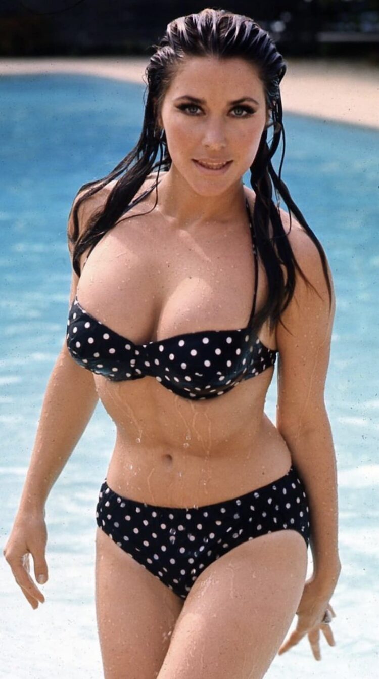 Sexy Michele Carey in a bikini