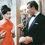 Sean Connery and Eunice Gayson in Dr. No (1962)