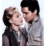 Barbara Eden and Elvis Presley 1960
