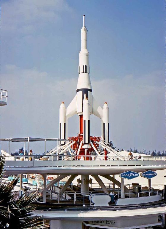 Rocket jets in 1967 disneyland the 60 s