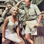 Adventures in Paradise (1960), L–R- George Tobias, Newmar & Gardner McKay.