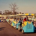 Disneyland parking lot tram – 1962