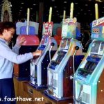 Playing the slots at Benny Binion’s Horseshoe Club