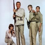 Elsa Martinelli-John Wayne-Hardy Krüger-Michèle Girardon Hatari (Hatari!) 1962, de Howard Hawks.