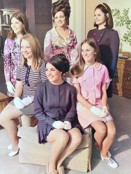Charm school attendees 1969.