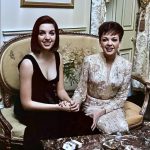 Judy Garland and her daughter Liza Minnelli in London (1964)