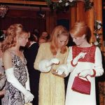 Julie Christie, Ursula Andress & Catherine Deneuve at a showing of Born Free, London, 1966.