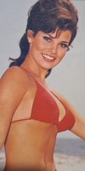 Raquel Welch Ridgid Calendar Girl in 1964