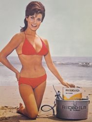 Raquel Welch Ridgid Calendar Girl in 1964 b