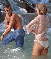 Sean Connery and Ursula Andress