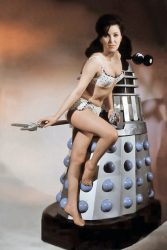 1966 film Dalek’s Invasion Earth 2150. The movie version of Doctor Who had him as a human inventor who took his niece Louise (played by Jill Curzon pictured here