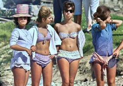 Girls at the beach