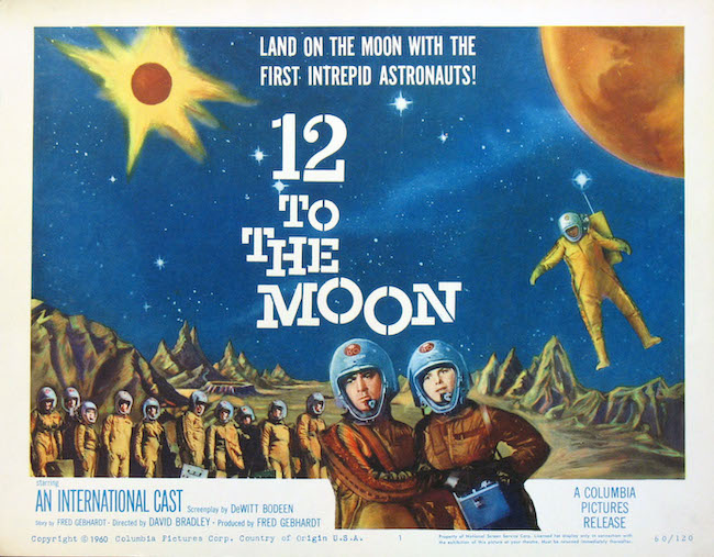 12 To The Moon (1960) - movie poster