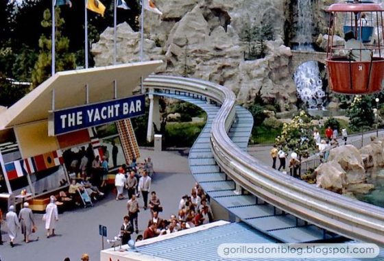 Matterhorn and Tomorrowland, June 1962