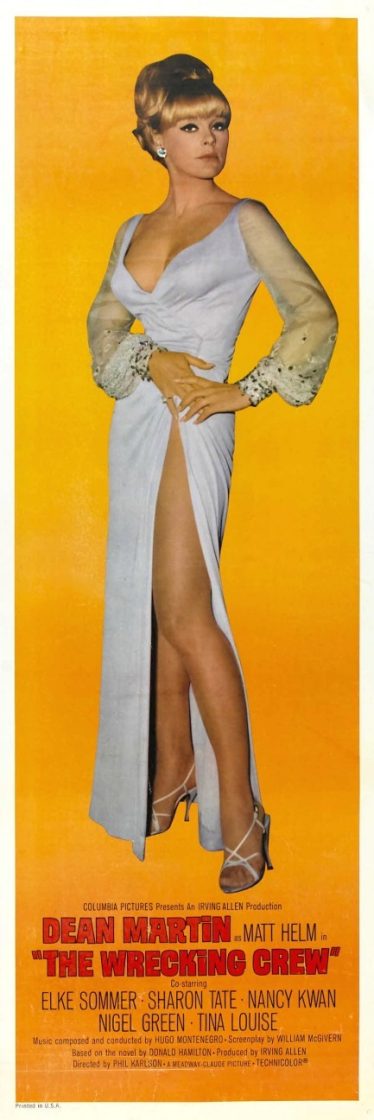 Movie poster for The Wrecking Crew