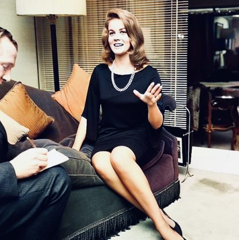 Ann Margret the premiere of Bye Bye Birdie (1963)