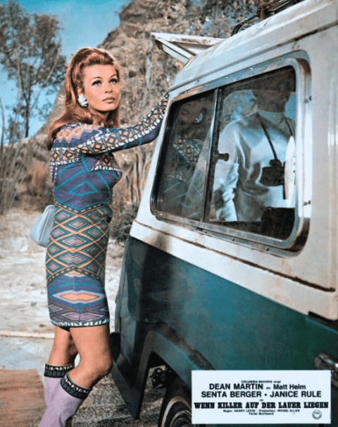 Senta Berger in The Ambushers (1967)